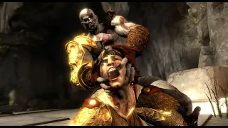 Kratos explains why he beheaded Helios