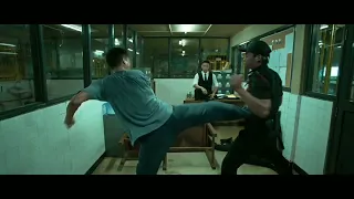 Tony Jaa vs Wu Jing (Prison Fight Scene) | Kill Zone 2