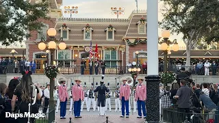 Veterans Day Patriotic Flag Retreat - Disneyland 2022