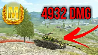 4932 урона и МАСТЕР на М103 Wot blitz.