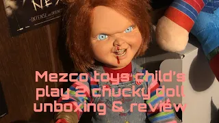 Mezco toys child’s play 2 chucky doll unboxing & review