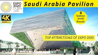 SAUDI ARABIA PAVILION | EXPO 2020 DUBAI | Inside Saudi Arabia Pavilion | Complete Tour| 4K |  #DUBAI