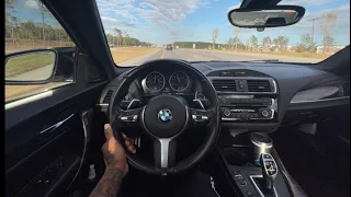 PUSHING MY 2016 BMW 235i TO THE LIMITS IN FIRST PERSON (POV DRIVE)!!!