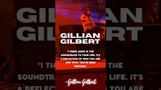 Gillian Gilbert: The Unsung Hero of New Order | Quote