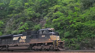 Norfolk Southern climbing the Alleghenies- Tyrone to Cresson