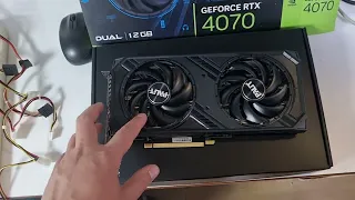 Palit Dual RTX4070 хеш в майнинге.