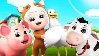 Old Macdonald Had a Farm Dance | Kids Songs & Nursery Rhymes By Baby Play