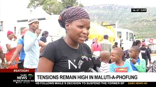 Tensions remain high in Maluti-A-Phofung