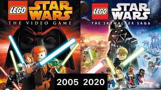 Эволюция игры LEGO Star Wars 2005 - 2020