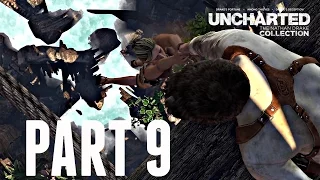 Uncharted Collection [Drake's Fortune] Walkthrough Part 9 - HEADING UPRIVER! (Ps4 Gameplay HD)