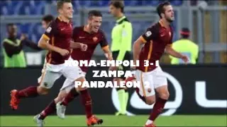 ROMA-EMPOLI 3-1 commento di CARO ZAMPA(17102015)