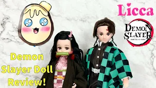 DOLLS FROM JAPAN?!?! Licca Chan x Demon Slayer Nezuko & Tanjiro Kamado Dolls Full Unboxing + Review!