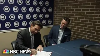 DeSantis unveils military plan after registering for South Carolina primary