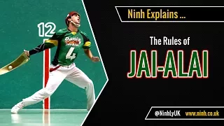 The Rules of Jai Alai - (Cesta Punta) - EXPLAINED!