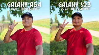 Galaxy A54 vs Galaxy S23 camera comparison! The Ultimate Shootout!