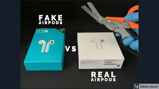 Real Airpods VS Fake Airpods | ASMR Unboxing | Tapping | Crinkles