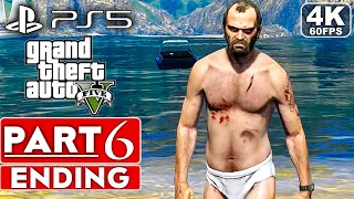 GTA 5 PS5 ENDING Gameplay Walkthrough Part 6 FULL GAME [4K 60FPS RAY TRACING] -  No Commentary