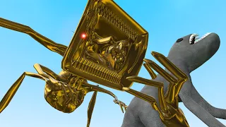 The New GOLDEN MEGAHORN is INSANE!! Garry's Mod [Leovincible Siren Head]