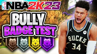 NBA 2K23 Bully Badge : Best Finishing Badges in 2K23
