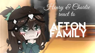 • Henry and Charlie Emily react to the Afton Family memes • Gacha Club • FnaF • my AU •