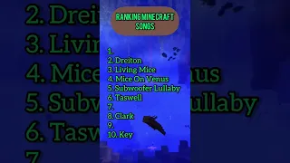 Ranking Minecraft Songs