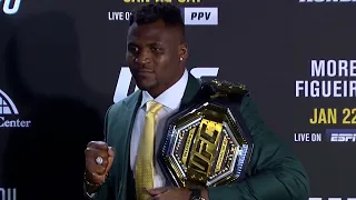 UFC 270: Francis Ngannou Post-Fight Press Conference