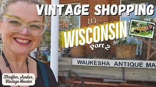 Vintage Toy Hunt! | Waukesha Antique Mall Shop Along In Wisconsin