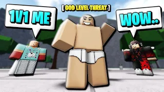 I tried a 50,000 KILLS ACCOUNT in Roblox The Strongest Battlegrounds…