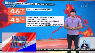 Easterlies at ITCZ, umiiral sa bansa - Weather update today as of 7:07 a.m. (April 24, 2024) | UB