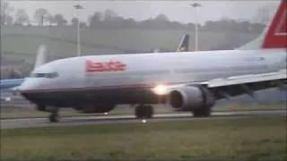 *RARE* Austrian Airlines (Lauda Air) Boeing B737-800WL Landing & Take-off @ Bristol Airport. OE-LNK