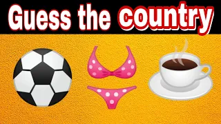 🚩 Can You Guess the Country by Emoji? - Emoji Quiz