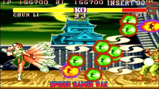 Street Fighter 2 - Super Green Fast & Furious Edition - Chun Li Playthrough
