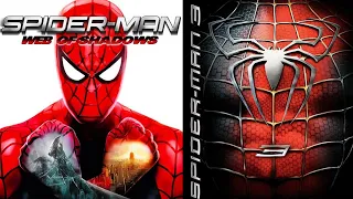 Spider-Man Web Of Shadows Vs Spider-Man 3