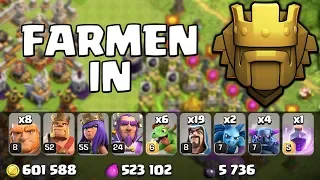 FARMEN IN TITAN LEAGUE! ☆ Clash of Clans ☆ CoC