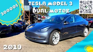 30000$ TESLA MODEL3 DUAL MOTOR. Реальные цены на  #tesla в Америке.