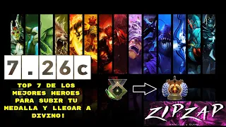 TOP 7 DE LOS MEJORES HÉROES PARA SUBIR TU MMR Y SUS COUNTERS (EXPLICACIÓN)!