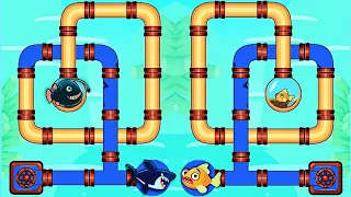 Save The Fish Fishdom Pull The Pin Gameplay level 400+