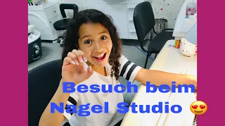 NAGEL STUDIO BESUCH VLOG 💝MACH MIR FINGER NÄGEL 😘#TEAMSABRIN