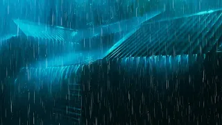 Overcome Overthinking & Sleep Instantly with Heavy Rain & Epic Thunder Sounds- Tropical Thunderstorm