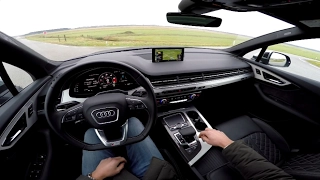 POV Drive: 2017 Audi SQ7 TDI - 435 hp / 900 Nm
