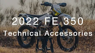 2022 FE 350 Technical Accessories Range | Husqvarna Motorcycles