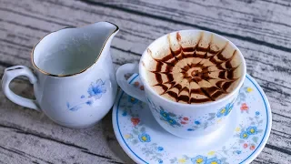 Homemade Cappuccino Without Machine | Cappuccino Recipe | How To Make Cappuccino At Home