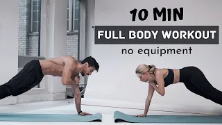 10 MIN FULL BODY WORKOUT | Follow Along | Rowan Row ft TurntToni