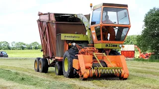Best Of Dronningborg D5500 Self-Propelled Forage Harvester on Duty | Grass & Corn Silage