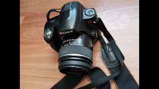 Взял не глядя фотоаппарат зеркальный за 1000 р/Фотоаппарат sony dslr-a290/Покупки