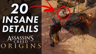 20 INSANE Details in Assassin's Creed: Origins