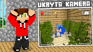 PODGLĄDAŁEM BABY SONIC w UKRYTEJ KAMERZE i ZOBACZYŁEM TO.... w Minecraft!