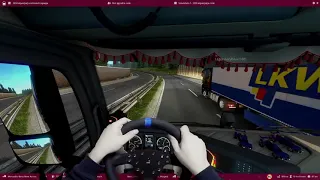 Euro Truck Simulator 2 покатушки на руле  ARTPLAYS V 1200
