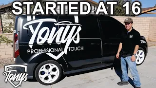 Started at 16, Full Time Mobile Detailer At 19 - Tony's Professional Touch