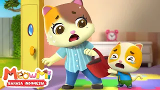 Pekerjaan Ibu Kucing 💻| Lagu Anak-anak | Kartun Anak-anak | MeowMi Family Show Bahasa Indonesia